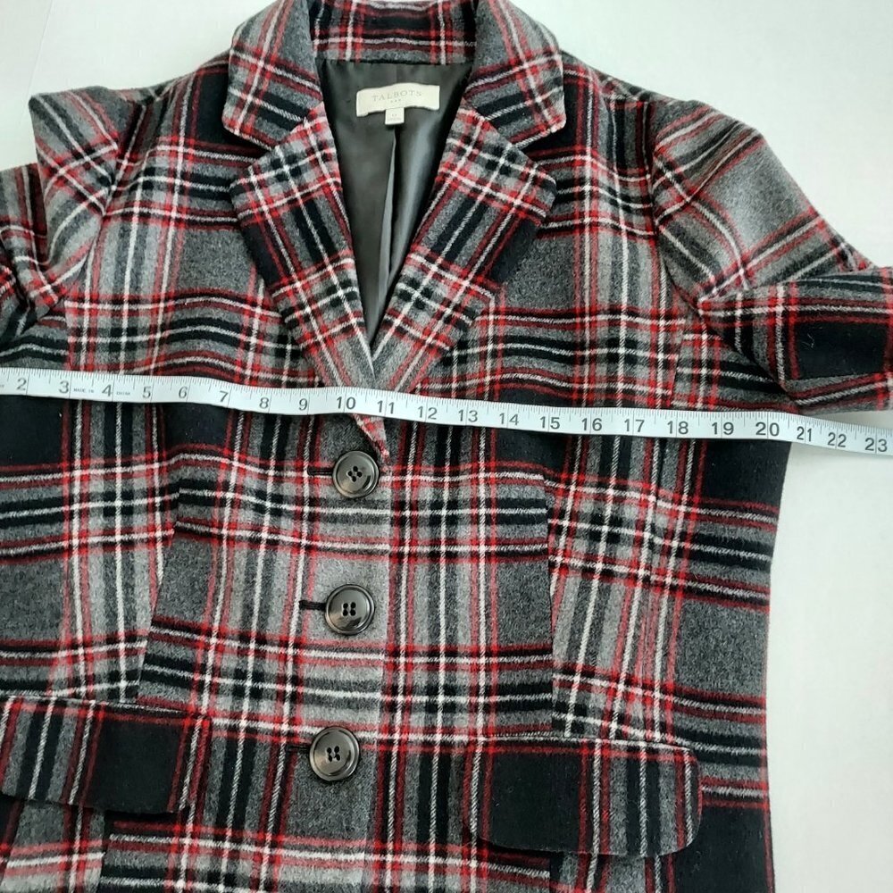 Talbots Outlet Wool Blend Three Button Blazer - image 6